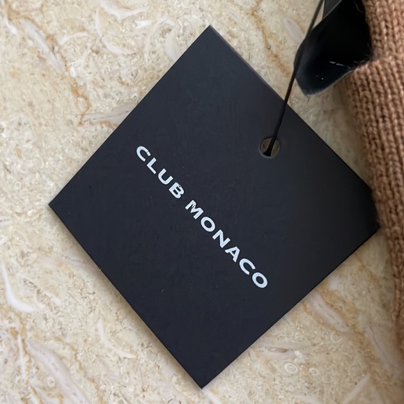 NWT Club Monaco Signature Ribbed Mock Neck Sweater. 100% Wool ❤️ - Picture 10 of 10